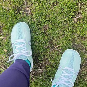 XERO SHOES Speed Force Athletic Minimalist Barefoot Shoe Green Womens 8.5-9M